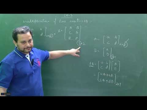 #class12maths #onlinelive #matrix #vidyapeethclasses #ncertmathsclass12th #matrixmultiplication