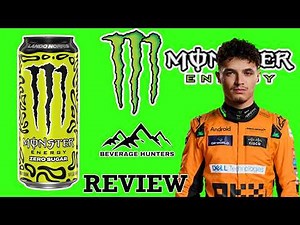 Lando Norris Monster Energy Drink new flavor!