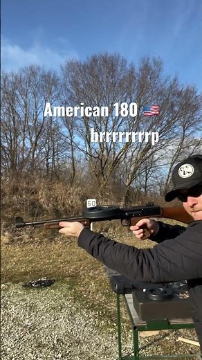 200 Round of .22 in 6 seconds! American 180 #shorts