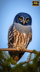 Stop what you’re doing if you love uncanny, close-up owl vocalizations — this 20-second cinematic clip captures a pure, high-pitched nocturne from this Tytonidae singing, recorded at dusk from a dense evergreen oak. The opening note is a crisp, descending whistle that lands with a delicate scrape at the end — not the hollow scream some owl videos show, but a textured, almost flute-like phrase that holds and then tapers off in a way that sounds remarkably contemplative. In review terms: the audio