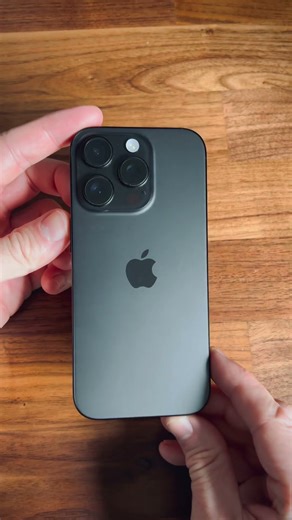 Titanium Black IPhone 16 Pro 📱 #shorts #viralshorts