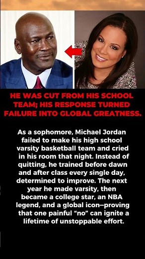 Michael Jordan Got Cut From His School Team – The Rejection That Made a Legend