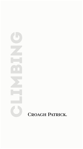 A short pause and a change of pace ✨ Climbing Croagh Patrick is a reminder of how important it is to step out of the everyday routine and take a deeper breath 🌿⛰️ • • • #CroaghPatrick #IrelandNature #WorkLifeBalance #TakeABreath #FindYourRhythm | Kennedy Beauty Studios