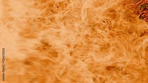 Flame text animation. thank you for watching animated with fire background Stock Video