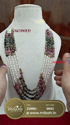 Real KC Pearls Maala