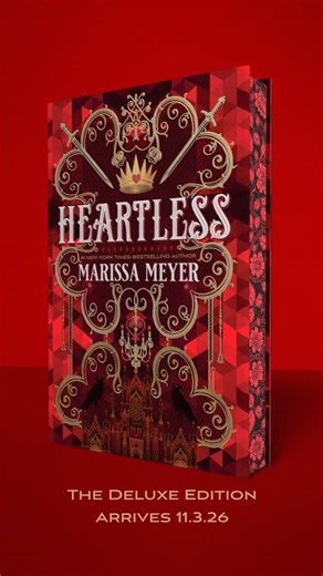 Fierce Reads on Instagram: "Presenting the HEARTLESS DELUXE EDITION! Featuring:⁣ 🖤New case design with a foil stamp⁣ 💔Designed edges⁣ 🖤A letter from the author⁣ 💔The recipe for Cath's lemon tart⁣ 🖤Lyrics to @marissameyerauthor's favorite song from "Heartless, the Musical"⁣ ⁣ You won't want to miss this gorgeous new edition of the untold story of the Queen of Hearts.⁣ #marissameyer #heartlessbook #fairytaleretelling"