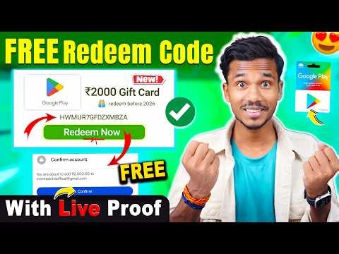 Free Redeem Codes for Free Fire | How to get free google redeem code | free redeem Code app 2026