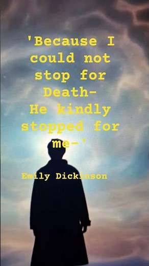Death! -Is It Ever Polite? #emilydickinsonpoem