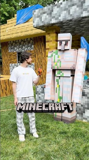 Real Minecraft Iron Golem