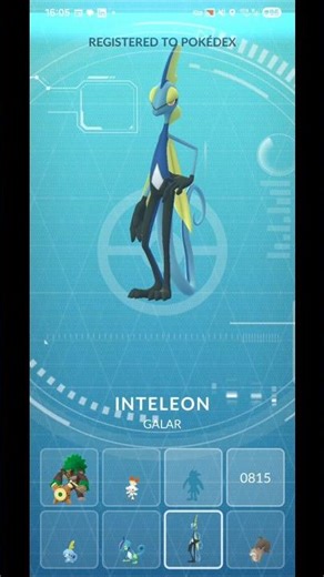 Evolving Sobble to Inteleon #pokemon #evolve #sobble #drizzile #inteleon