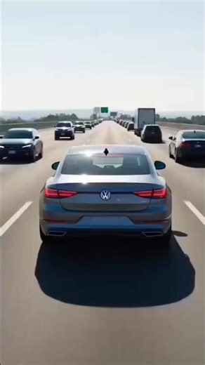 🎬 Title:VW Emergency Assist: Driver Dozes Off → Car Takes Over & Stops Safely #shortvideo #carDervw