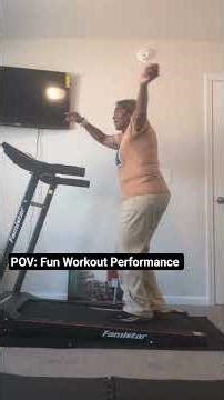 POV: Treadmill Dancing & Jumping Rope Workout Performance #yt #pov #fitness #shorts #jumprope #dance