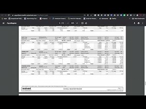 How to Run and Review Payroll