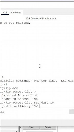 Network-Block via Standard ACL Configuration On Packettracer | Networking Academy | #ACL | #Network