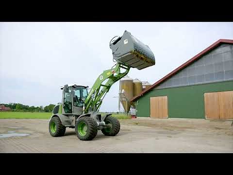 Weycor's agricultural line of wheeled loaders