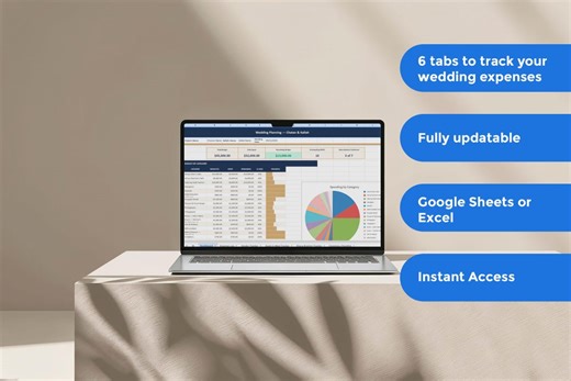 Jewish Wedding Planner Spreadsheet, Google Sheets Orthodox Wedding Organizer, Budget Tracker, Editable Simcha Planner, Digital Download - Etsy