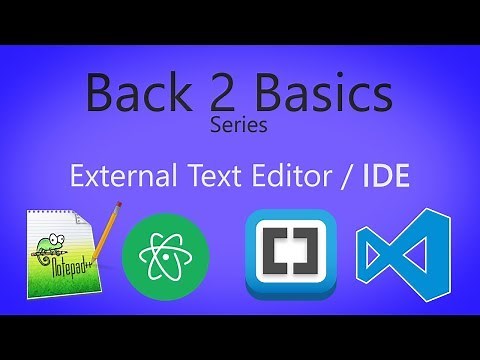 How To Use an External Text Editor / IDE for After Effects Expression