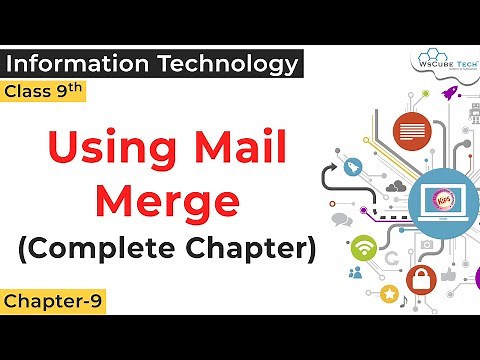 Using Mail Merge Chapter-9 IT Class 9 | Digital Documentation IT 402 Class 9 | Class 9 Computer 402