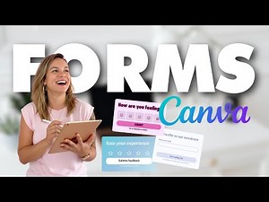 🚀New in Canva! Create Interactive Forms