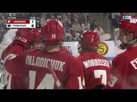 Highlights at Penn State || Wisconsin Hockey || March 6, 2026