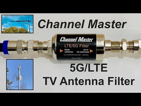 Channel Master 5G/LTE TV Antenna Signal Filter CM 3201