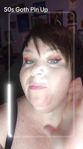 50s Goth Pin Up Challenge