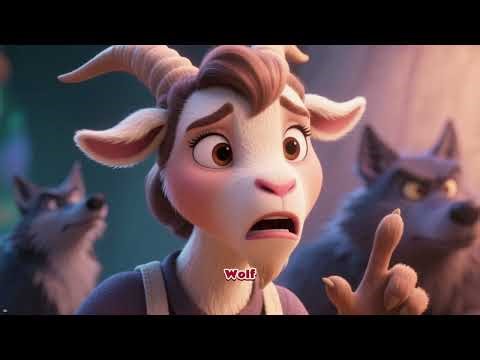 The Seven Little Goats and the Wolf 🐐🐺 | A Bedtime Story for Kids | Moral Story