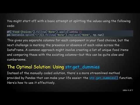 Convert Separated Values into One-Hot Encoded Columns with Ease