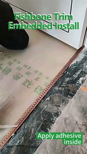 Aluminum alloy thickened carpet edge strip, supporting customization