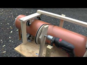 World's 1st Rifled Slingshot (Made from Huge PVC Sewage Pipe)