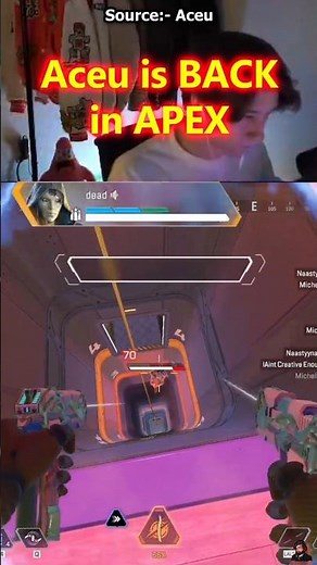 Aceu is BACK in APEX LEGENDS