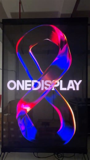 The Transparent “Hologram” LED Wall You Need to See: 2x3m Invisible Screen #OneDisplay #ledscreen