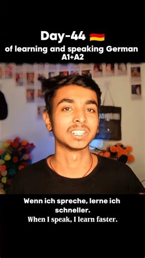 Day 44 of trying to speak German A1+A2 #germany #speaking #deutsch #germanlanguage #deutschland