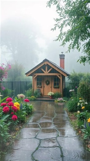 Pleasant rain sound 🌱 Calm your mind with the sound of rain #RainSound #RainSoundForSleep
