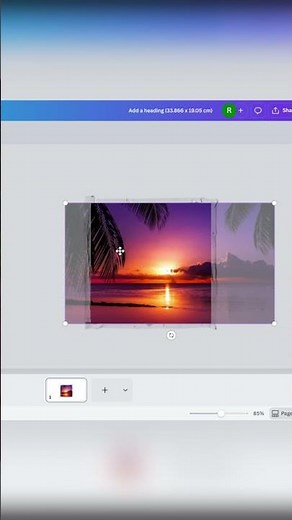 Fix Cropped Photos: Adjust Images Inside Frames in Canva (Easy Method) #CanvaDesign #FrameTool