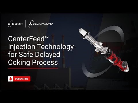 Automate & Safeguard Your Coke Drum Unheading Process with DeltaValve's CenterFeed™ Injection Device