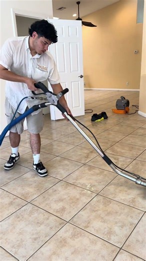 Tile and grout can hold years of embedded dirt, stains, bacteria, and contaminants