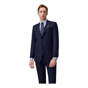 [Hot Item] OEM Custom Suit Manufacturer Italian Full Canvas Double Breasted Executive Handmade Suits for B2b Buyers