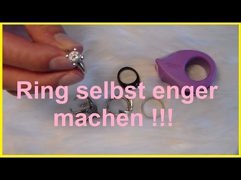 Ring selbst enger machen Ring selber kleiner machen verkleinern 2. Tipp