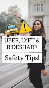 257K views · 7.8K reactions | ⚠️ UBER, LYFT, & RIDESHARE SAFETY TIPS—Please Share! I’ll be linking both safety tools on my IG Story today to make them easy to find! #safety #situationalawareness #streetsmart #safetytips #beaware #uber #lyft #rideshare #womenempowerment #womenempoweringwomen #womenhelpingwomen #staysafeoutthere #trustyourgut #momsofinstagram #parentsofinstagram #staysafe | Dannah Eve | Facebook