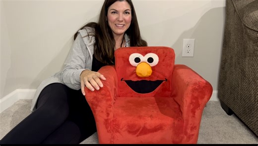 Watch Our Experience with the Elmo Chair for Kids on Amazon Live