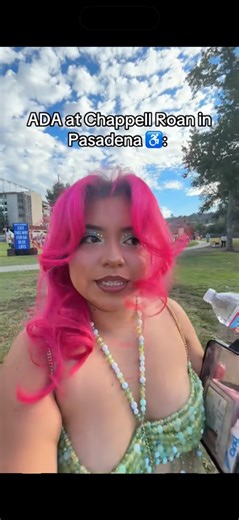 ADA at Chappell Roan's concert in Pasadena! ♿️ The people at the check-in booth were so sweet and so helpful! Definitely need a better system for exiting though ☹️ #ada #accessibility #chappellroan #chappell #rosebowl #pasadena #concert #fyi #reels #tiktok Chappell Roan | Stephanie Cuevas