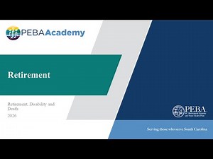 2026 Retirement, Disability and Death | full presentation