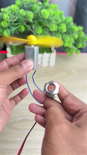 DIY Premium AC/DC ON OFF Press Switch With Red LED