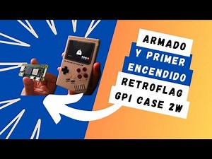 RETROFLAG GPI CASE 2W Y RASPBERRY PI ZERO 2W ARMADO Y PRIMER ENCENDIDO [PARTE 2]