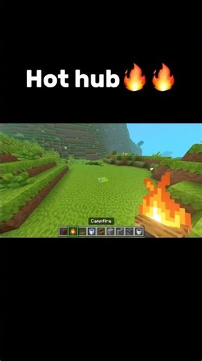 Hot hub in Minecraft #minecraft #buildhacks