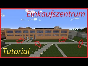 Minecraft Einkaufszentrum bauen | Tutorial