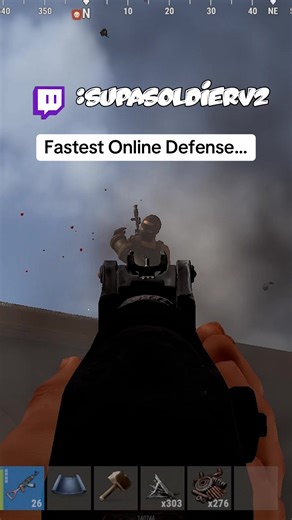 Fastest Online Defense Strategies in Rust