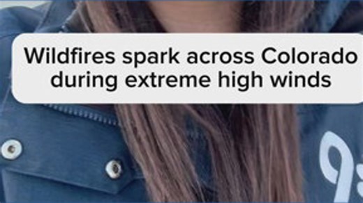Wildfires spark across Colorado during extreme high winds