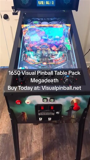 1650 Table Pack for all Virtual Pinball Cabinets. Installation included as well as Unlimited Tech-Support for any software or hardware issues that may arise in the future. Buy a Table Pack Today at: Visualpinball.net Vpguru@yahoo.com 818-482-0701 #pinball #vpx #virtualpinball #atgames #atgameslegends